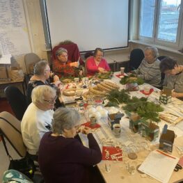 Warsztaty artystyczne przed mikołajkowe (1)