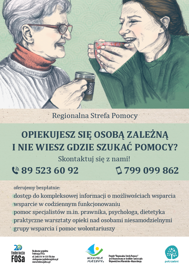 Zapraszamy do Regionalnej Strefy Pomocy