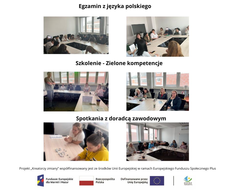 Maj w projekcie Kreatorzy Zmiany – miesiąc pełen aktywności i wsparcia! 