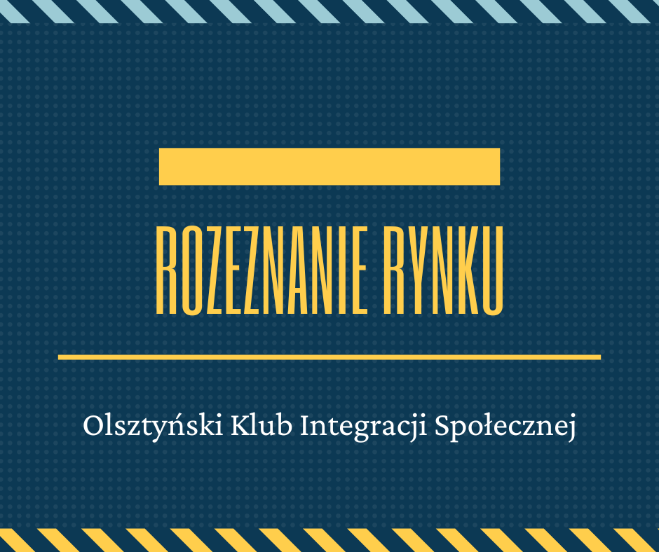Rozeznanie rynku na zakup i dostawę sprzętu komputerowego oraz multimedialnego  do Olsztyńskiego Klubu Integracji Społecznej