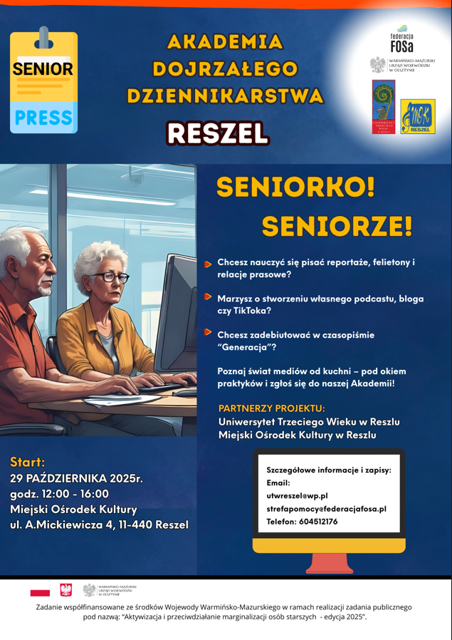 RESZEL – Akademia Dojrzałego Dziennikarstwa