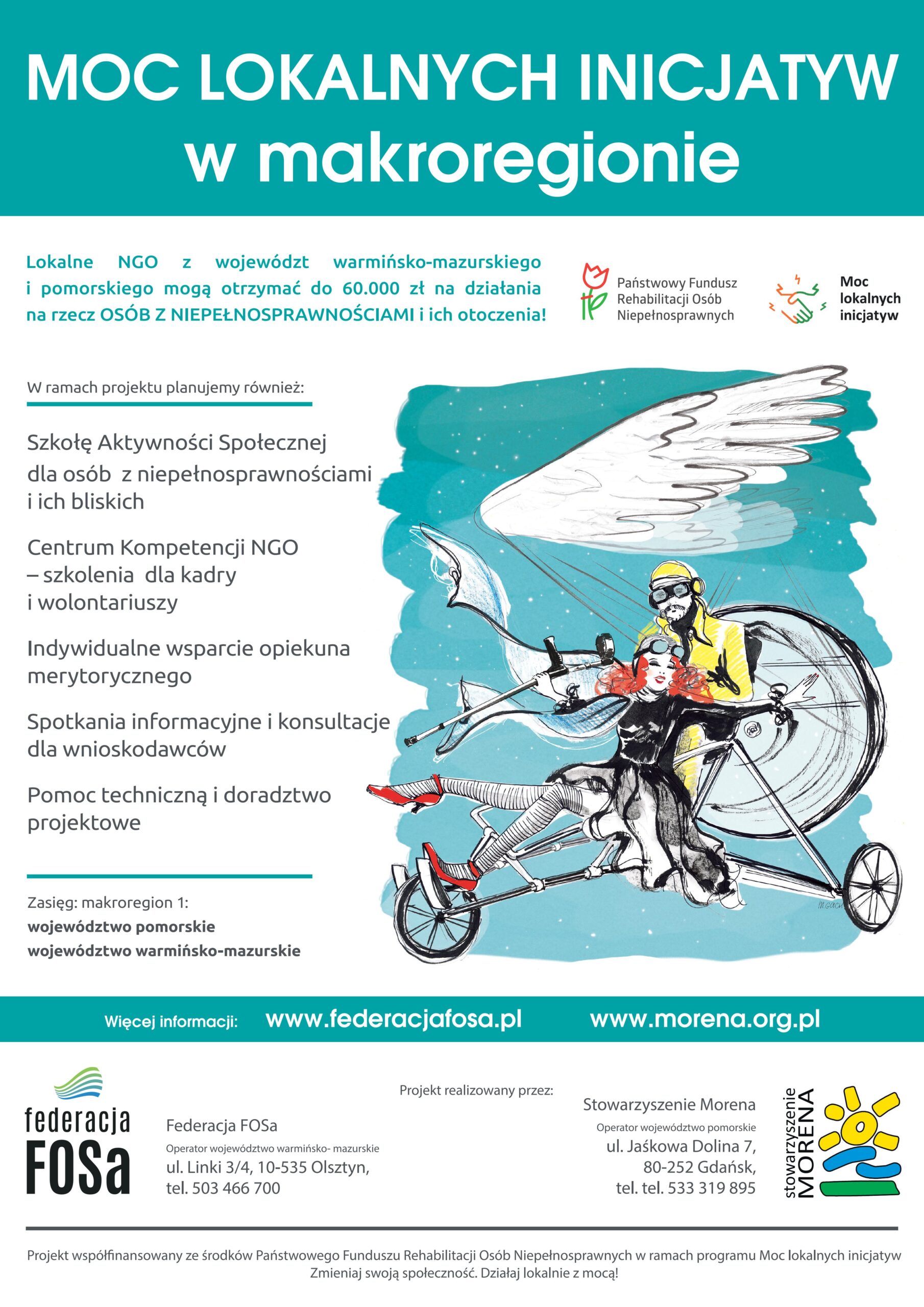 „Moc lokalnych inicjatyw w Makroregionie I”