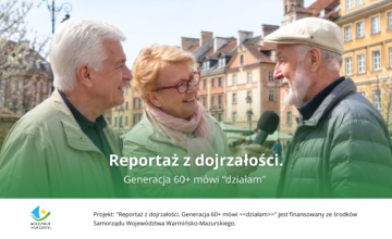 Seniorzy prowadzą wywiad