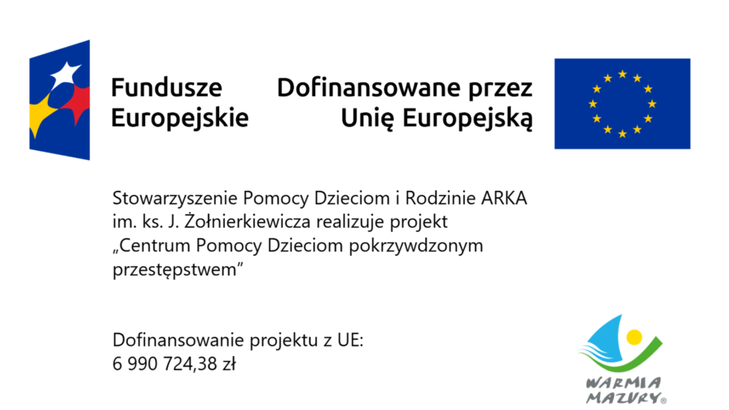 Centrum Pomocy Dzieciom belka z finansowaniem